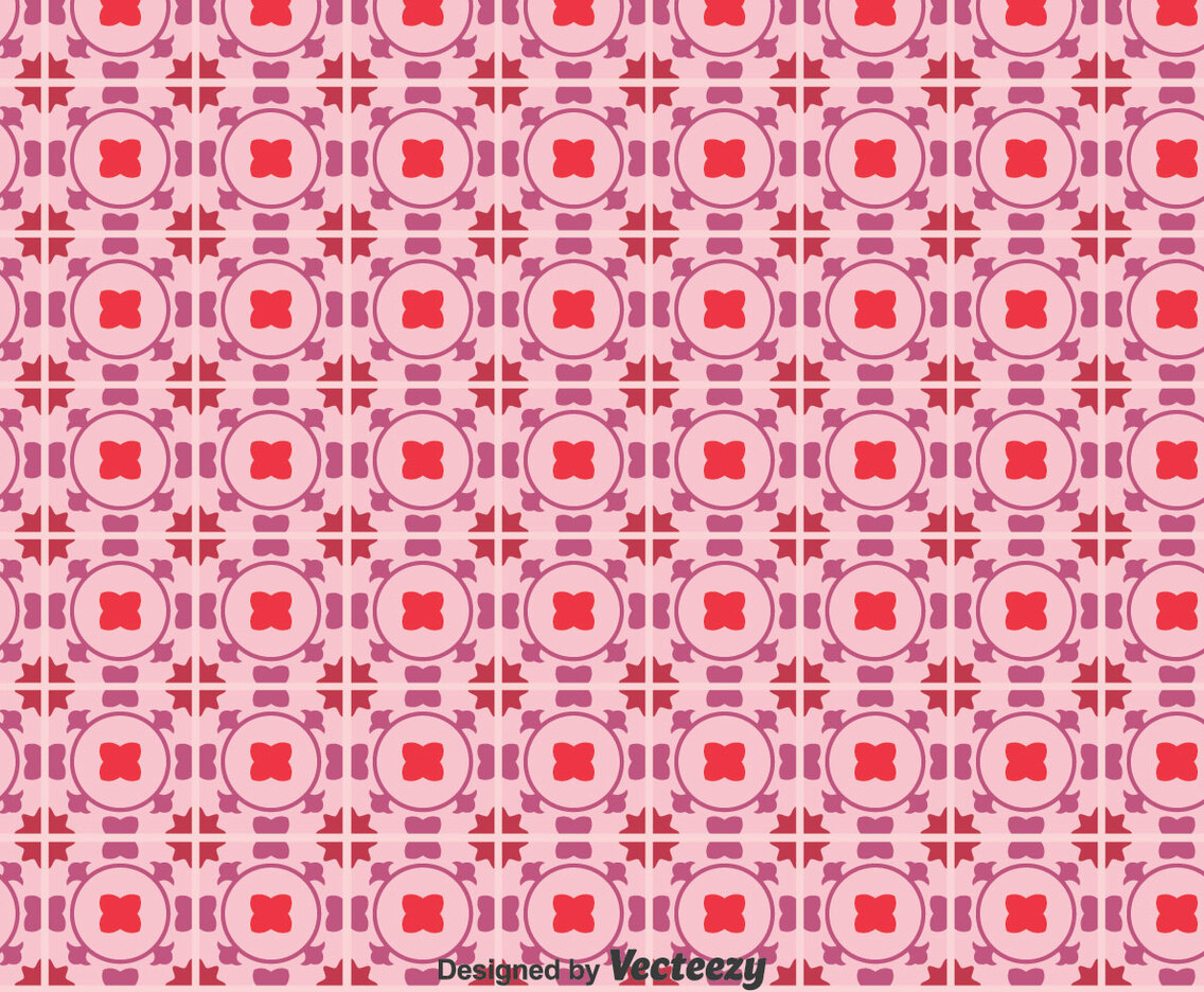 Talavera Purple Tiles Seamless Pattern
