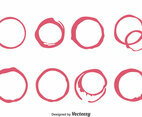 Purple Wine Stain Vector