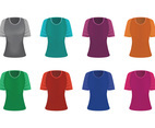 Set Of Raglan Vector