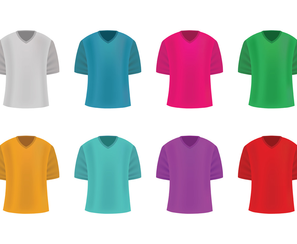 Set Of Raglan Vector