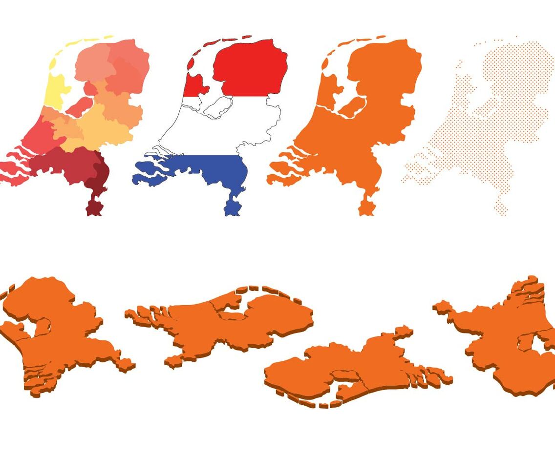 Netherland Map Set