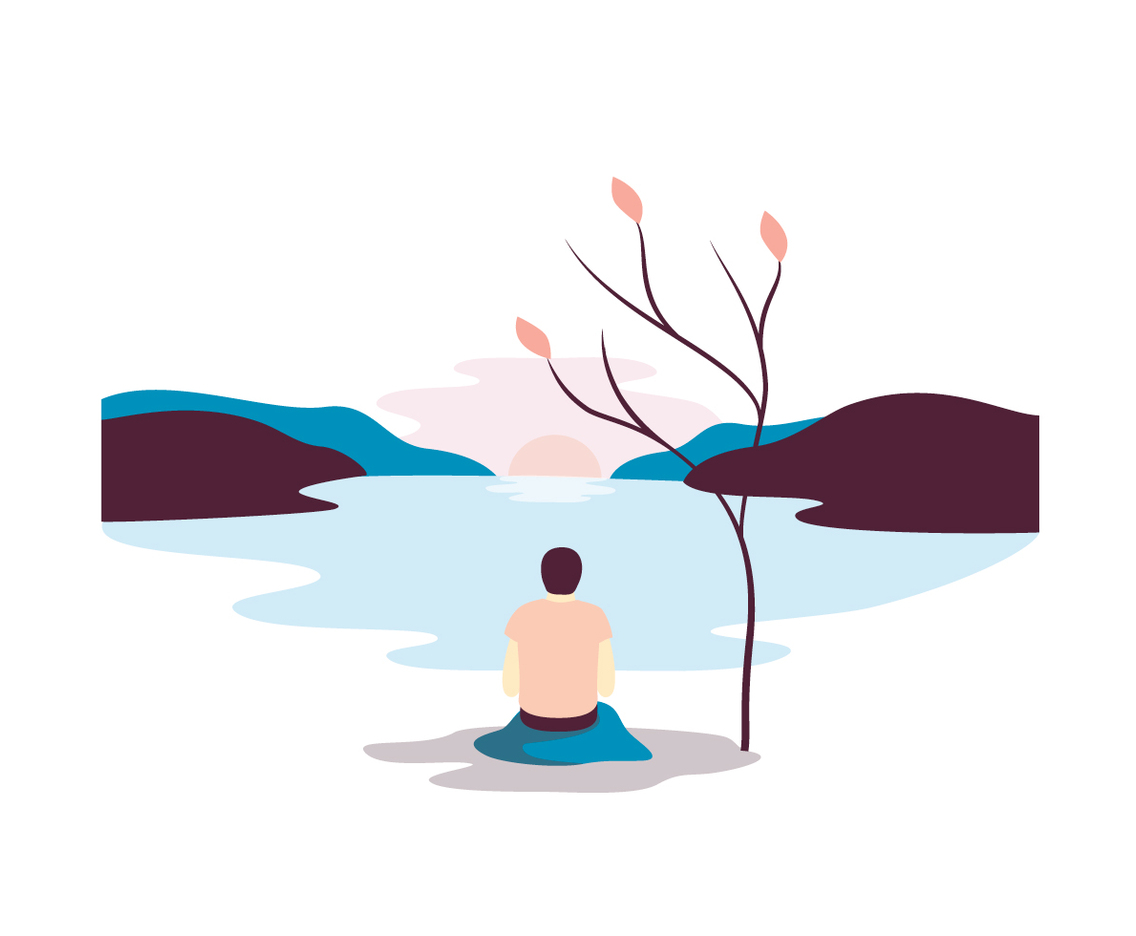 Sunset Illustration