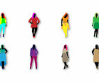 Free Fat Women Fashion Vector