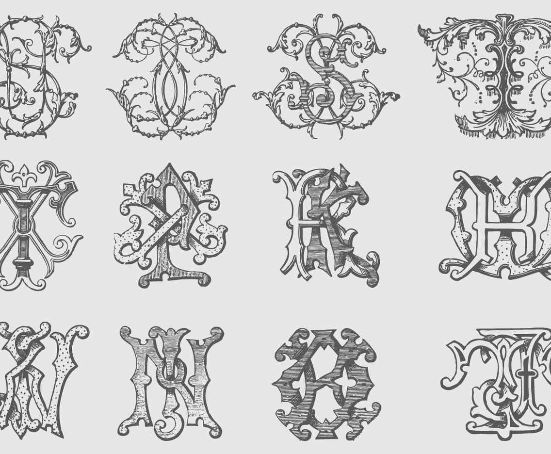 Vintage Monograms
