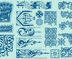 Art Deco Scroll Art