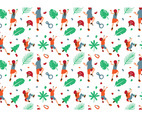 Climbing Wall Kids Pattern