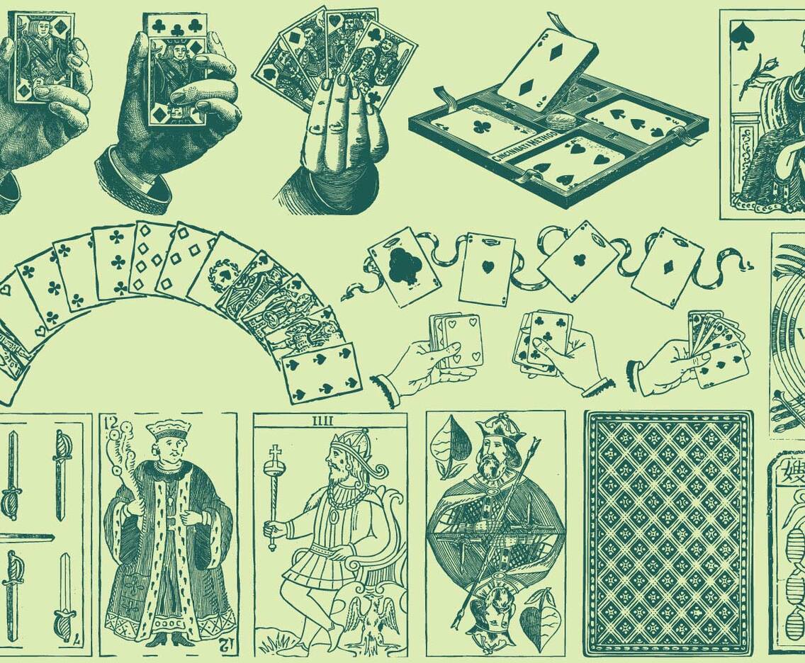 Playing Card Drawings Vector Art & Graphics | freevector.com