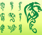 Dragon Tattoo Set