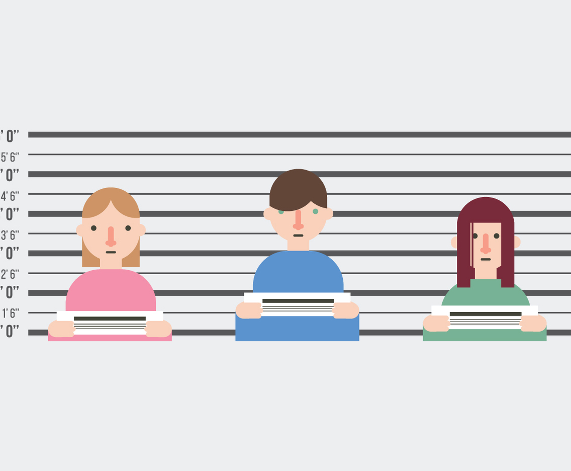 People on a Mugshot
