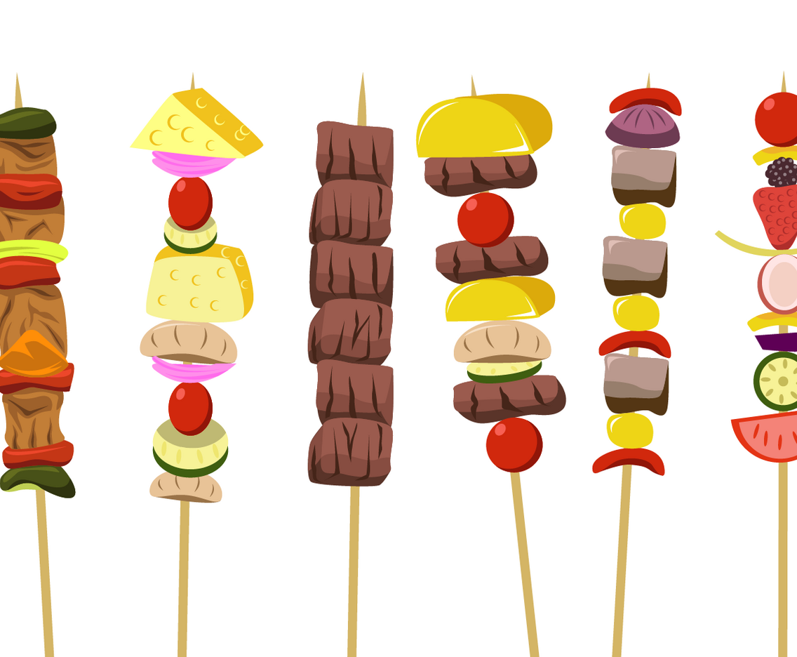 Free Brochette Vector