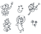 Coloring Printable Pixies