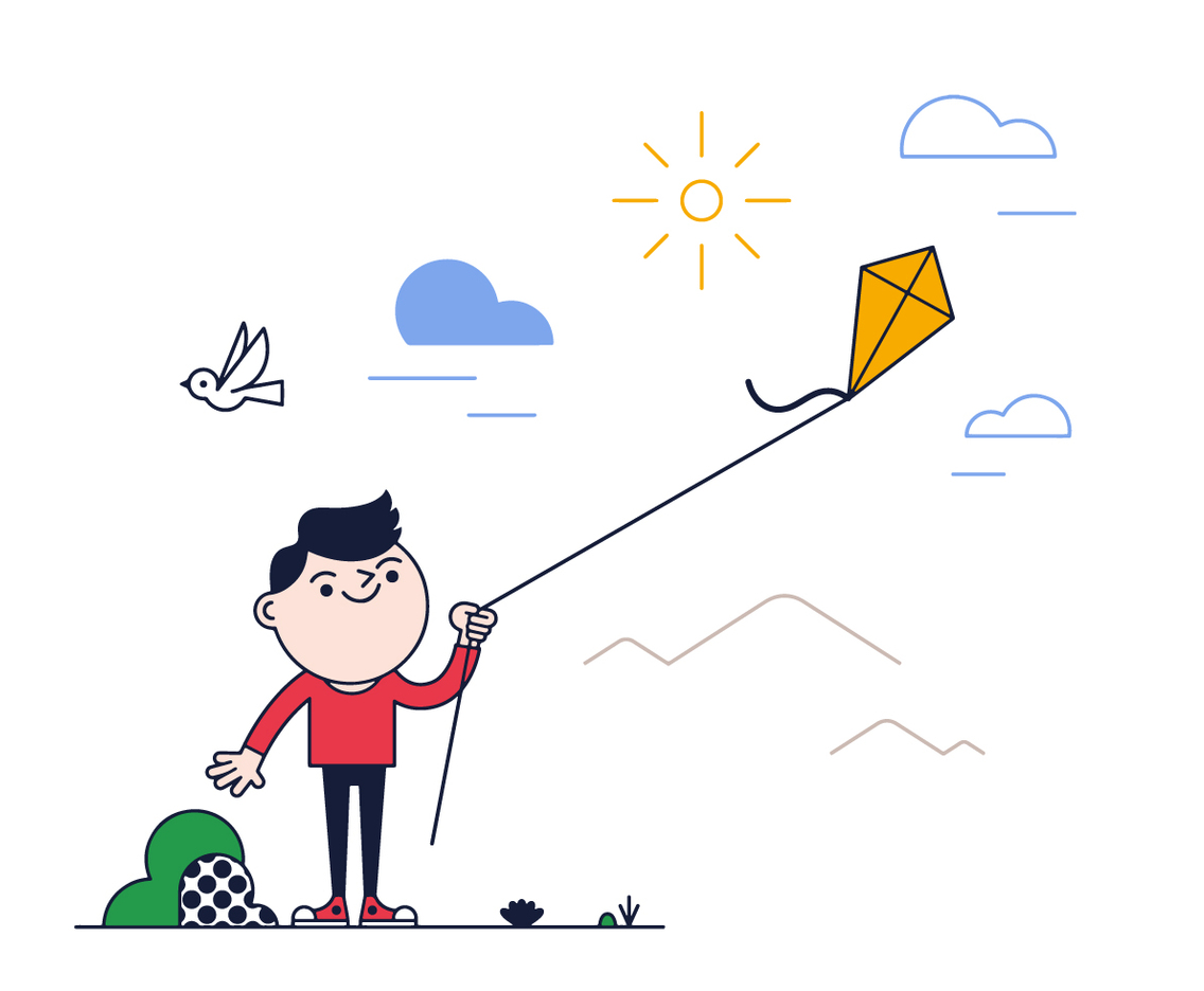 Free Kite Vector