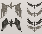 Heraldic Vector Wings