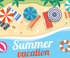 Free Vector Summer Landscape