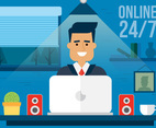 Free 24 Hour Designer Vector