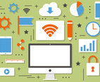 Free Vector Tech and Marketing Elements