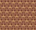 Rusty Vector Western Flourish Pattern