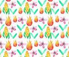 Free Vector Junina Corn Background