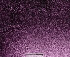 Elegant Purple Magic Dust Background - Vector Glowing Pixie Dust