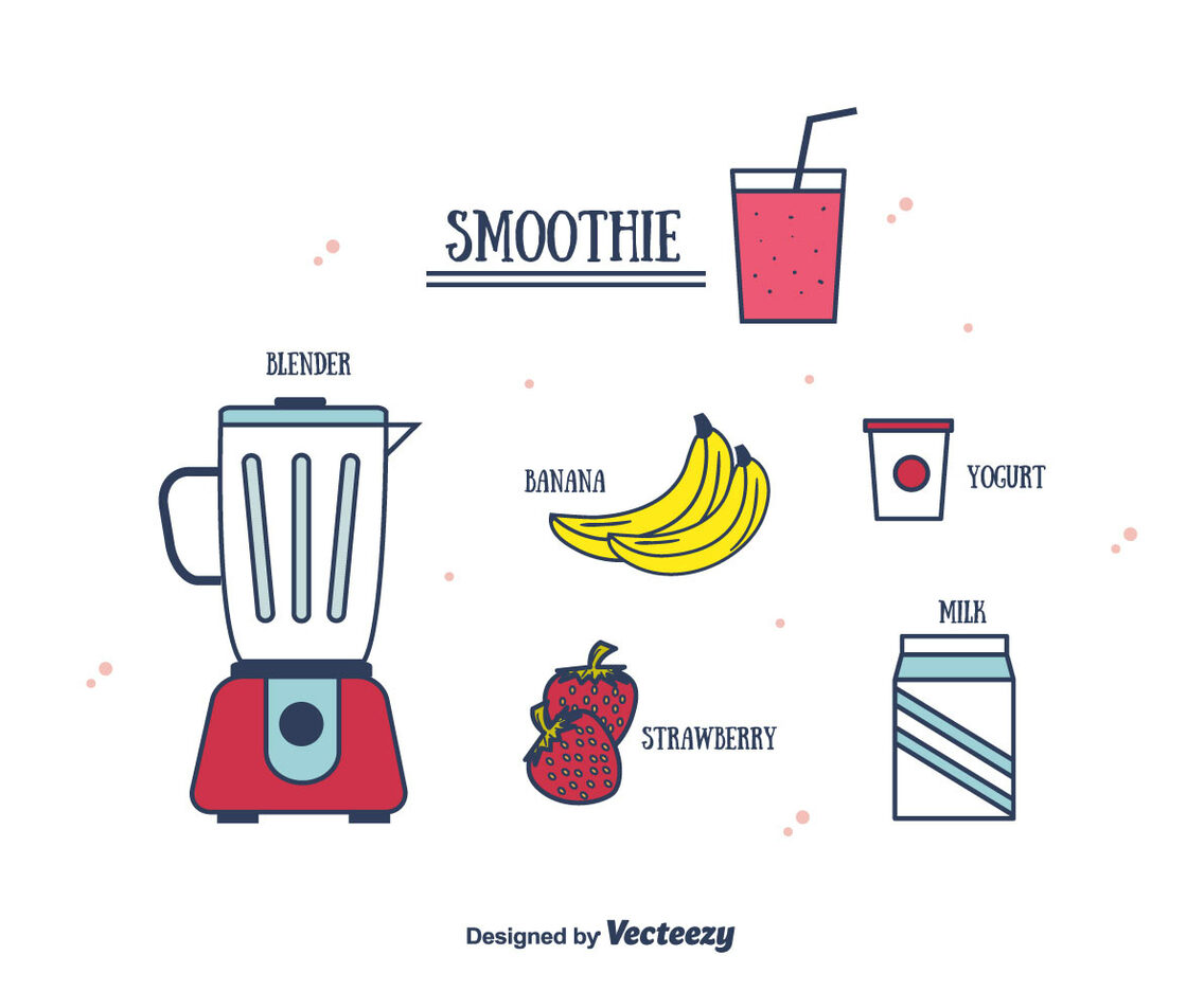 Smoothie Vector Vector Art & Graphics | freevector.com