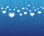 Heart Decorations Background