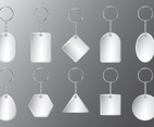 Plastic Keychain Set