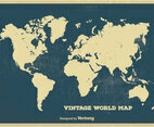 Vintage World Map