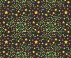 Free Star Vine Background Vector