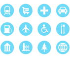 Free Map Legend and Sign Icon Vector