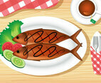 Fried Fish Dish