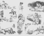 Vintage English Illustrations