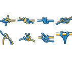 CLIMBING WALL KNOT VECTOR