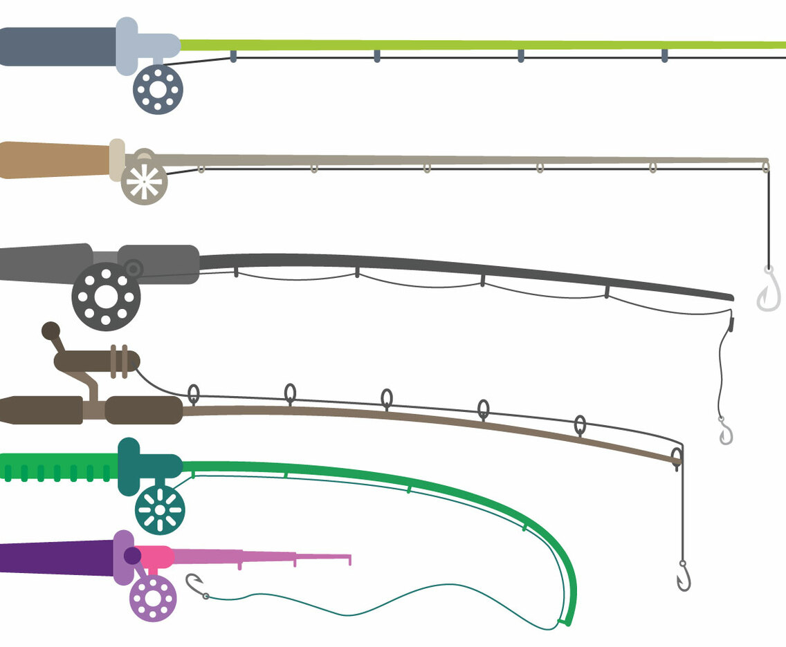 Fishing Road Vector