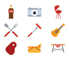 Picnic Flat Icon