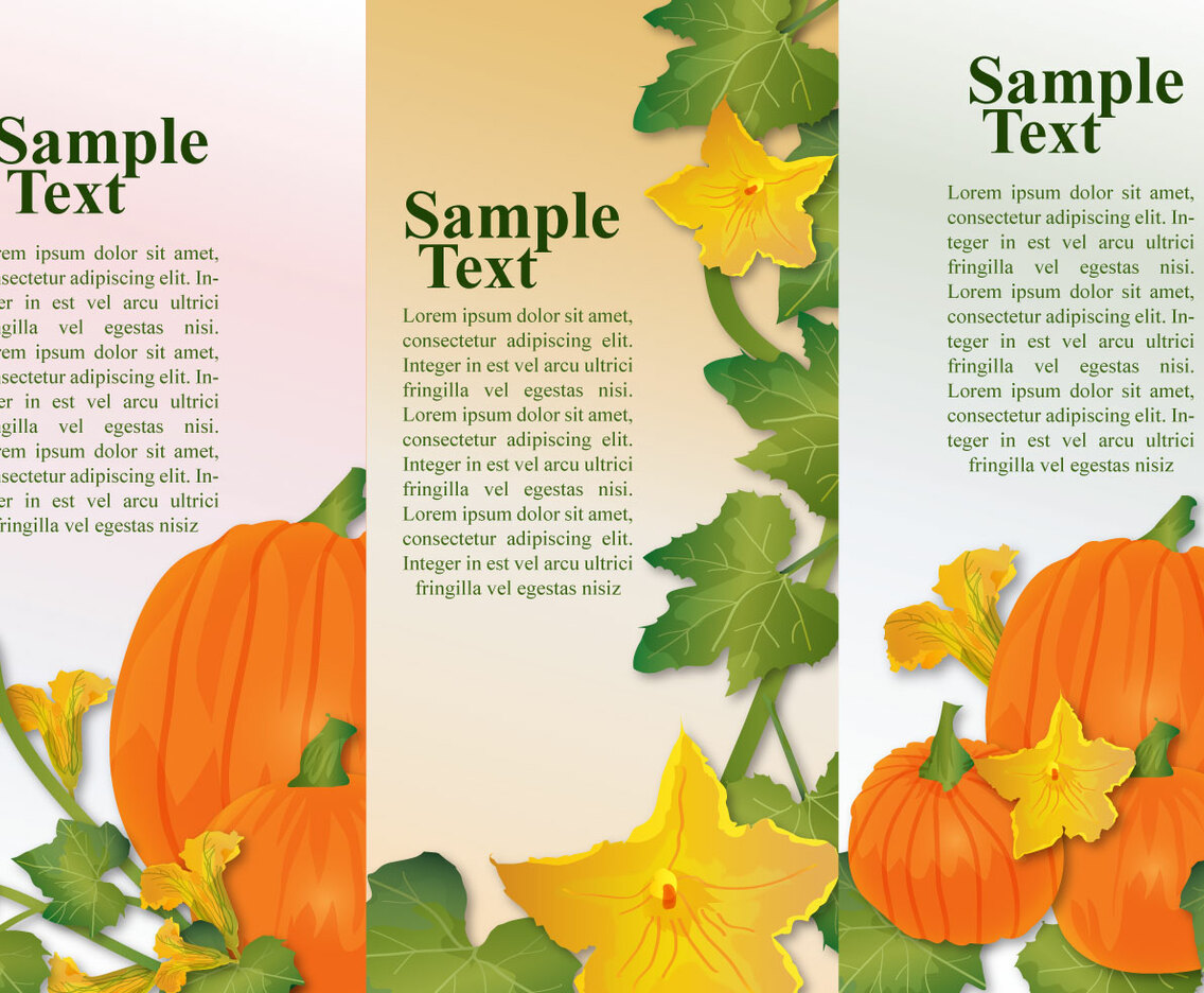 Pumpkin Banners