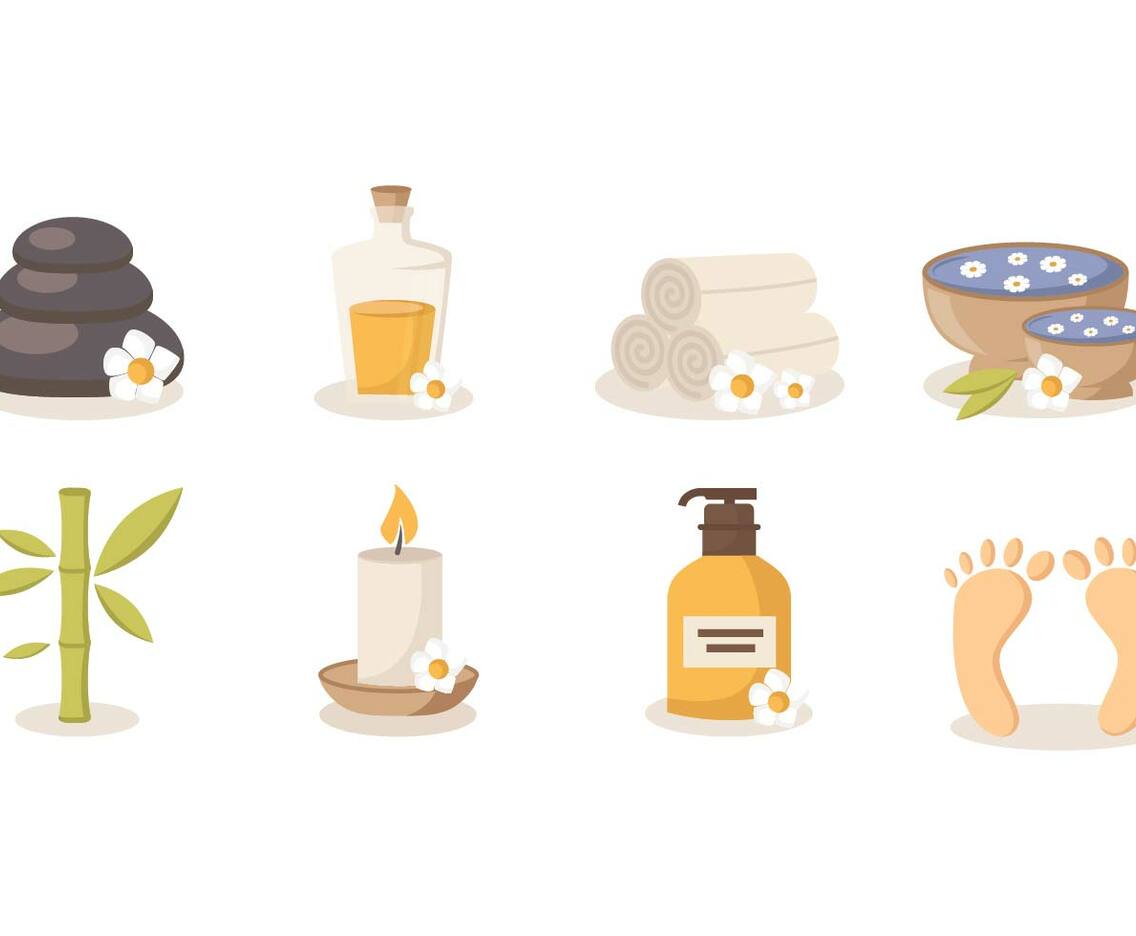 Free Spa Beauty and Health Vector