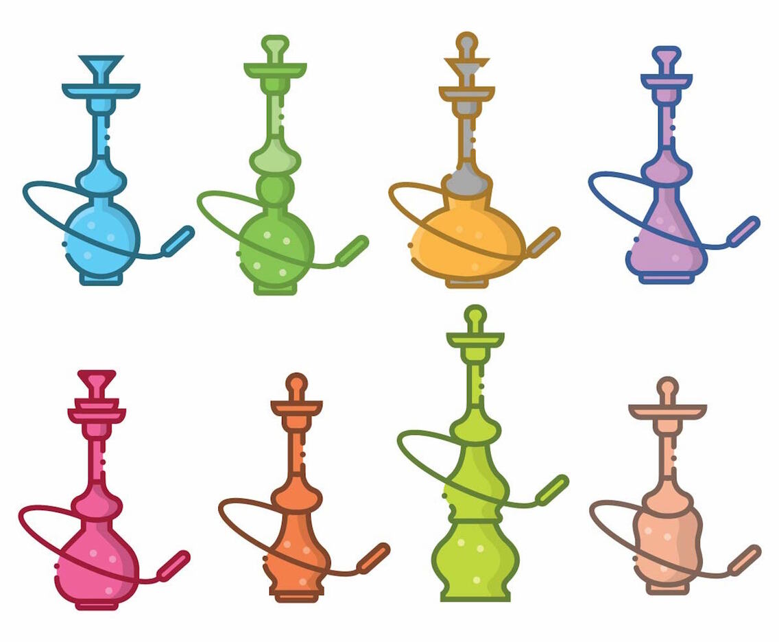 Nargile Icon Set