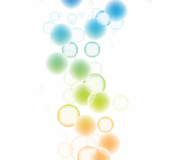 Rainbow Bubbles Background Vector Art & Graphics | freevector.com