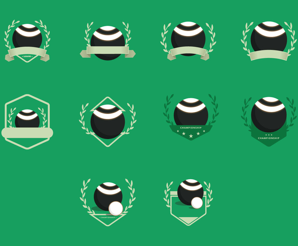 Lawn Bowls Vintage Templates Icon Vector Art Graphics Freevector lawn-bowls-vintage-templates-icon-vector-art-graphics-freevector