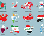 Asia maps