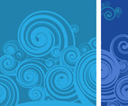 Swirling Background Vector