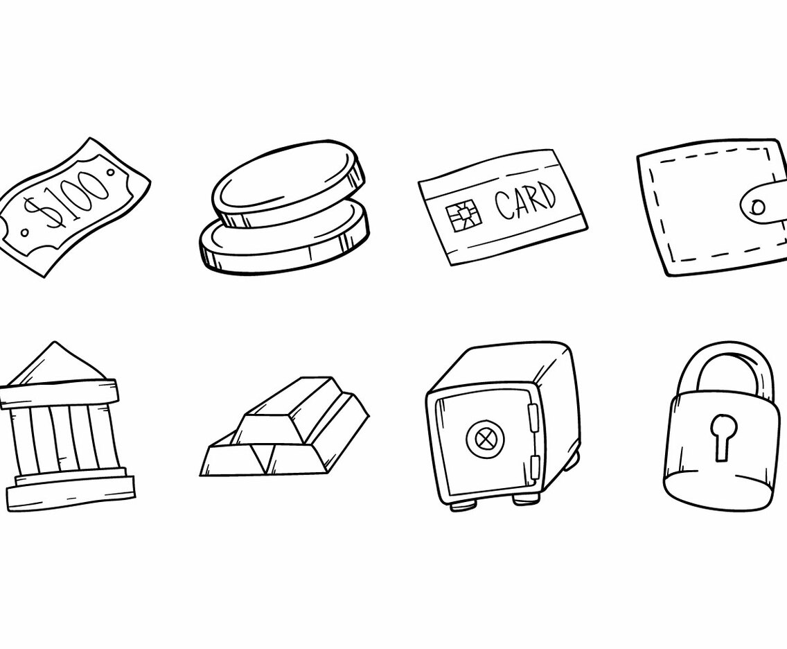 Free Hand Drawing Bussines Icon