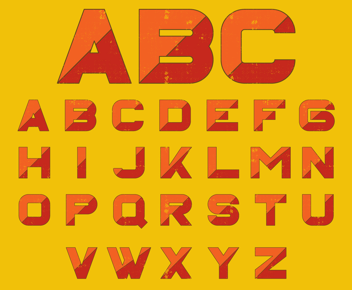 Block Bold Letter