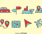 Map Legend Hand Drawn Icons