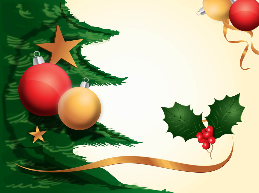 Christmas Decorations Background