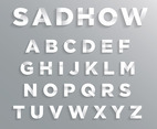 Font with Soft Shadow