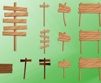 Wooden Post Signs