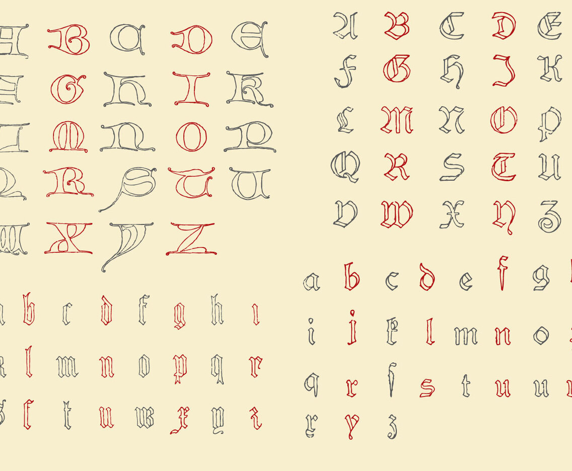 Antique Alphabets