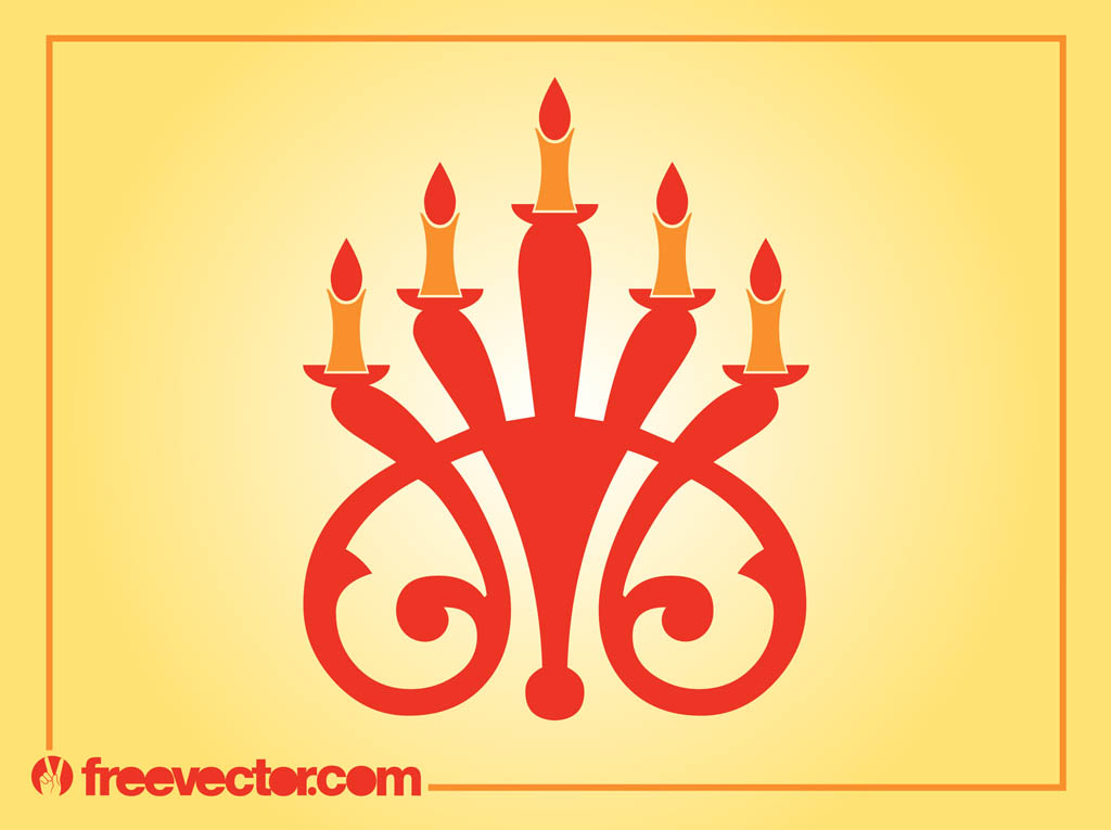 Candleholder Vector