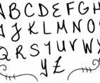Letras Letters Alphabet Set F